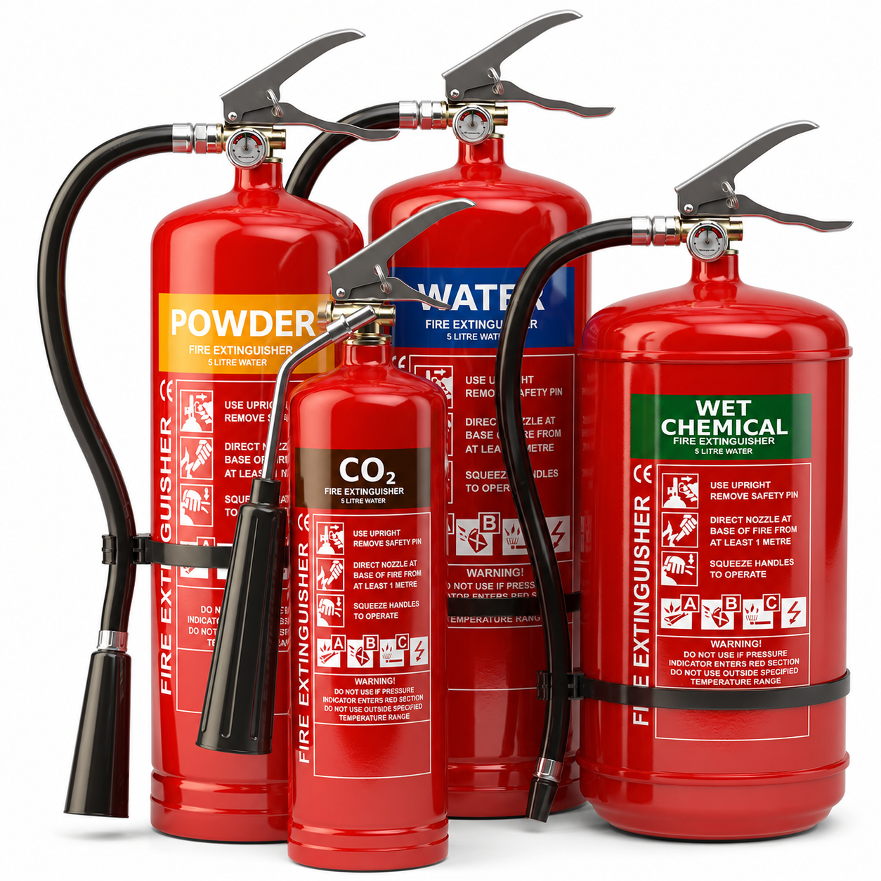 Fire extinguishers