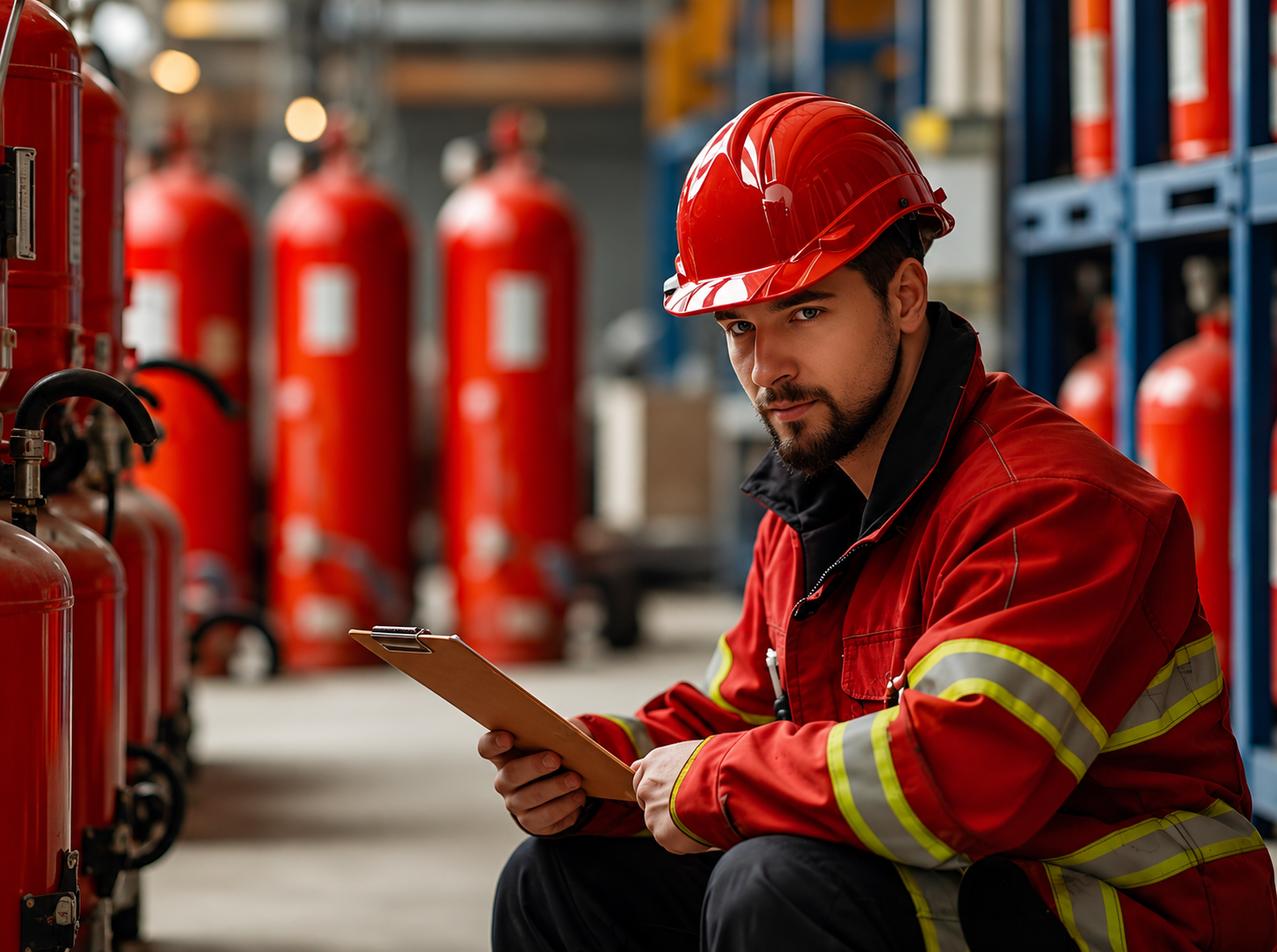 ECH Consultancy fire-safety team at work